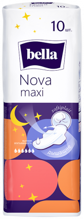Классические прокладки Bella Nova Maxi 10 шт. фотография товара
