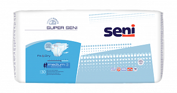 Урологические подгузники Super Seni Medium 30 шт.