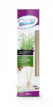 Kolorado Aroma Sticks  аромадиффузор 50 мл., Green Vetiver