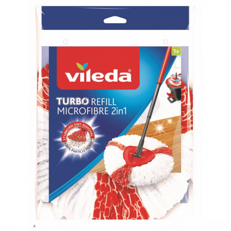 Насадка для швабры VILEDA Turbo 2в1 фотография товара