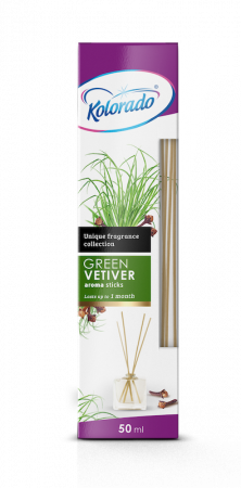 Kolorado Aroma Sticks  аромадиффузор 50 мл., Green Vetiver фотография товара