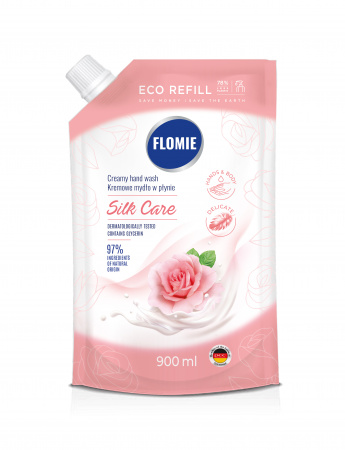 FLOMIE жидкое крем-мыло Silk Care 900ml фотография товара