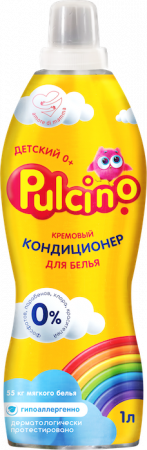 Pulcino кондиционер для детского белья 1 л фотография товара