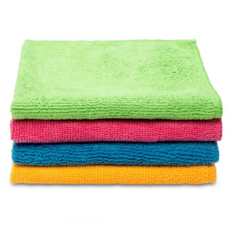 Салфетка-микрофибра VILEDA Mikrofibre Colors, 4 шт. фотография товара