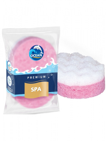 Губка Ocean Целлюлозная массажная  для тела SPA фотография товара