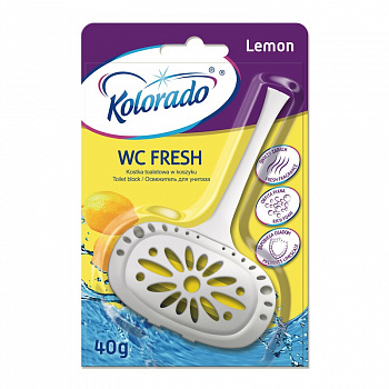 Kolorado  WC Fresh Туалетный блок  40 г., Лимон