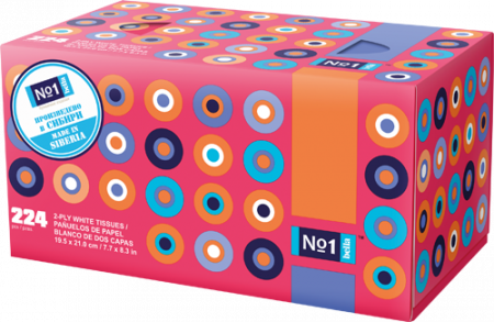 Платочки универсальные, вытяжные Bella №1 224 шт. фотография товара