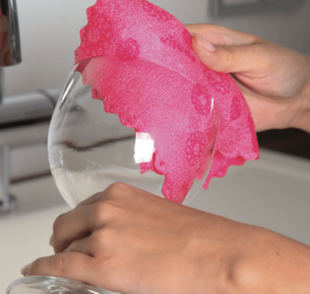 Салфетка-микрофибра впитывающая VILEDA Mikrofibre Sponge, 1 шт. фотография товара