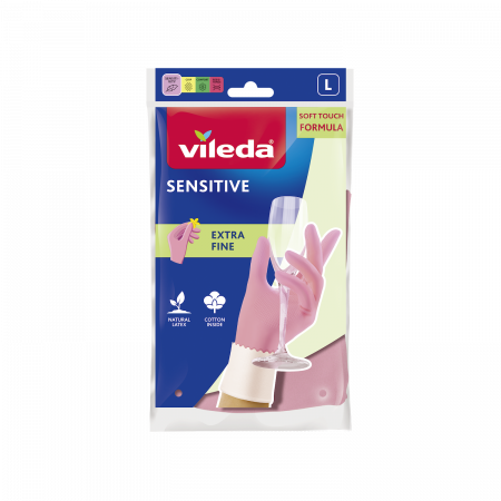 Перчатки VILEDA Sensitive Comfort L фотография товара