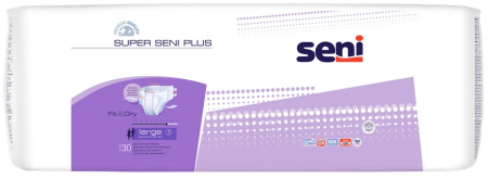 Урологические подгузники Super Seni Plus Large 30 шт. фотография товара