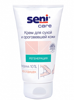 Крем для тела Seni Care для сухой и ороговевшей кожи 10% UREA, 100 мл.