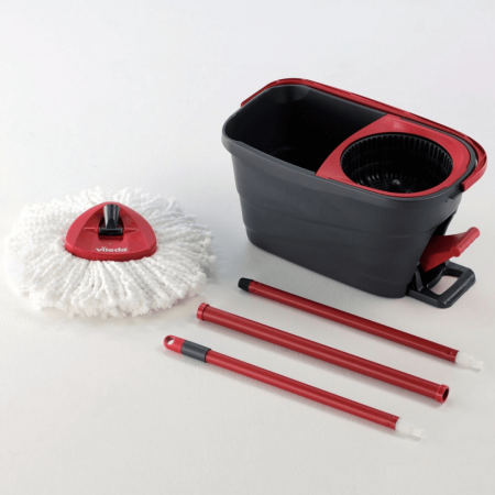 изображение Набор для уборки Turbo Smart VILEDA (швабра-ведро) Набор для уборки Turbo Smart VILEDA (швабра-ведро) фотография товара