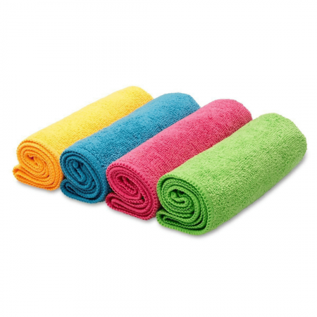 Салфетка-микрофибра VILEDA Mikrofibre Colors, 4 шт. фотография товара