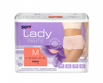 Seni Lady Pants Medium 10 шт Трусики впитывающие