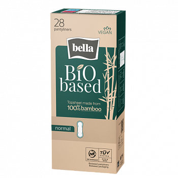Ультратонкие ежедневные прокладки 'Bella Bio Based Normal, 28шт
