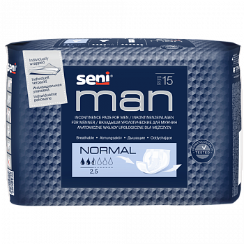Урологические вкладыши Seni Man Normal 15 шт.