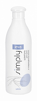 Шампунь Eva Simply с шёлком для сухих и повреждённых волос 500 мл.