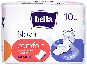 Классические прокладки Bella Nova Komfort 10 шт.