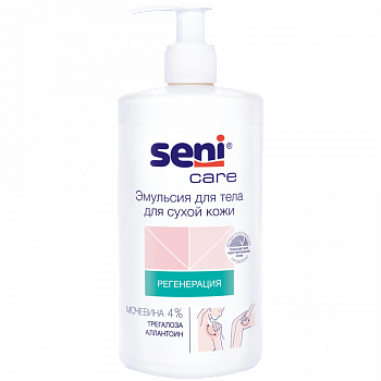 Эмульсия для сухой кожи Seni Care 4% UREA 500 мл.