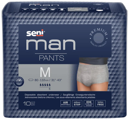 SENI Man Pants Medium 10 шт Трусики впитывающие фотография товара