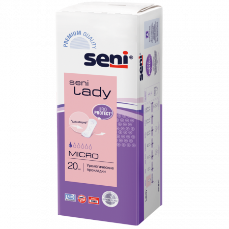 изображение Урологические прокладки Seni Lady Micro 20 шт. Урологические прокладки Seni Lady Micro 20 шт. фотография товара