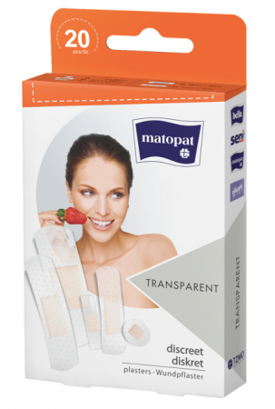 "Matopat" Наборы пластырей Transparent по 20 шт. фотография товара