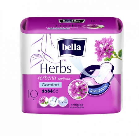 Классические прокладки Bella Herbs Verbena Comfort 10 шт. фотография товара