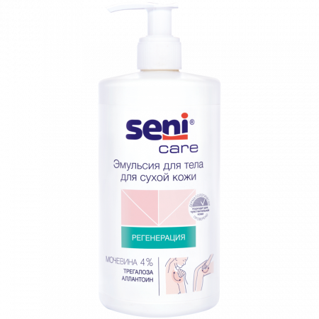 Эмульсия для сухой кожи Seni Care 4% UREA 500 мл. фотография товара