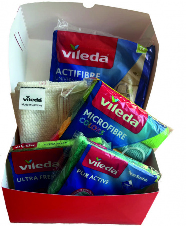 изображение Набор Vileda для уборки из 5 шт Набор Vileda для уборки из 5 шт фотография товара