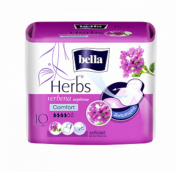 Классические прокладки Bella Herbs Verbena Comfort 10 шт.