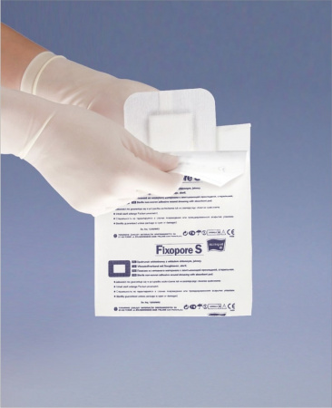 Повязка стерильная, нетканная Matopat Fixopore 10см х 35см  - 25шт. фотография товара