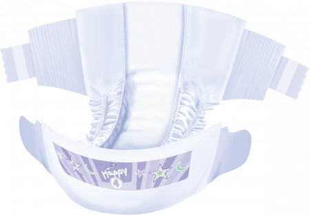 Детские подгузники Bella Baby Happy Junior вес 12-25 кг., 58 шт. фотография товара