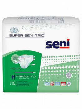 Урологические подгузники Super Seni Trio Medium 10 шт.