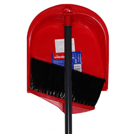 Совок + щетка 2в1 VILEDA на длинной ручке фотография товара
