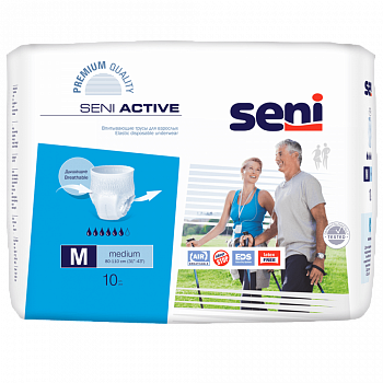 Урологические трусики впитывающие Seni Active Medium 10 шт.