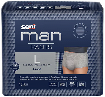 SENI Man Pants Large  по 10 шт Трусики впитывающие