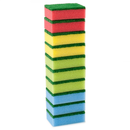 Губка VILEDA Rainbow, 10 шт. фотография товара