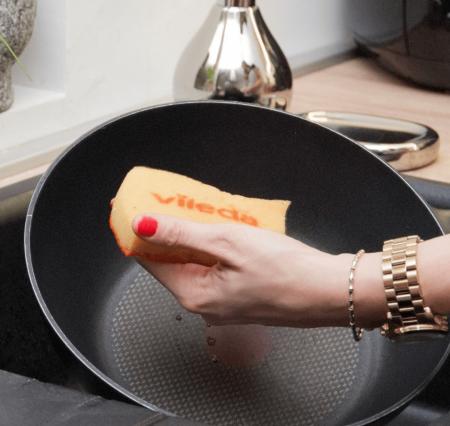 Губка VILEDA PUR Colors, 3+1 шт. фотография товара