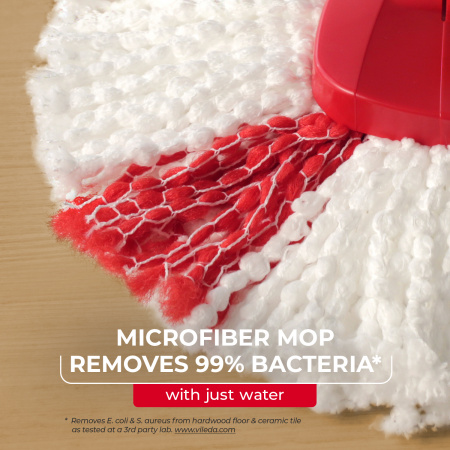 Насадка для швабры VILEDA Turbo 2в1 фотография товара