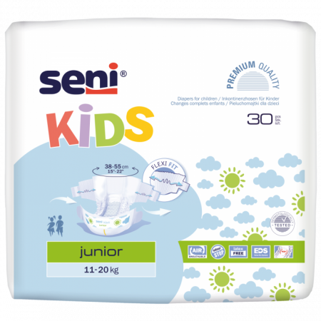 Подгузники Seni Kids Junior (11-20 кг) по 30 шт. фотография товара