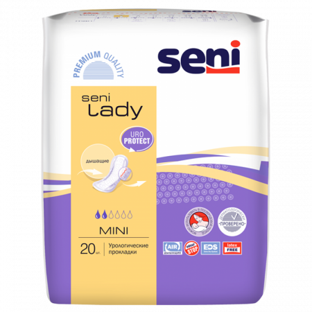 Урологические прокладки Seni Lady Mini 20 шт. фотография товара