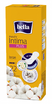 Ультратонкие ежедневки Bella Panty Iintima Plus Large 22 шт.