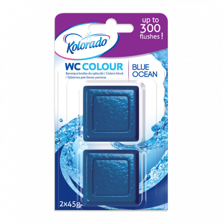 Kolorado таблетка для бачка унитаза WC Colour 2x45 г., Синий фотография товара