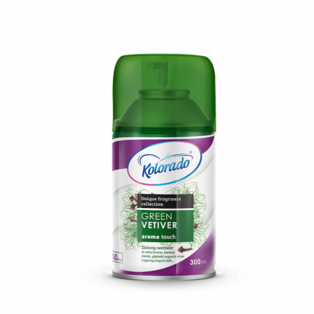 Kolorado  Aroma Touch запаска для автомат. освеж. 300 мл., Green Vetiver фотография товара