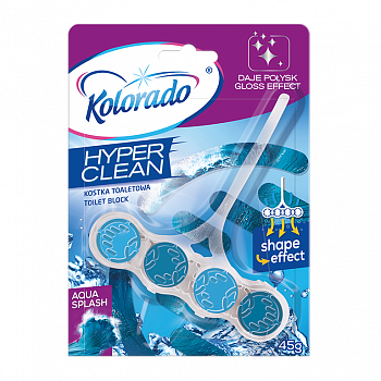 Kolorado туалетный блок Hyper Clean 45 г., Aqua Splash