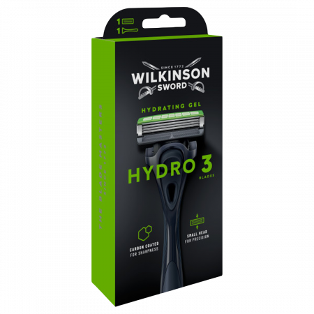 Wilkinson Sword Hydro 3 станок для бритья+ 1 сменная кассета фотография товара
