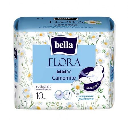 Классические прокладки Bella Flora Camomile по 10 шт. фотография товара