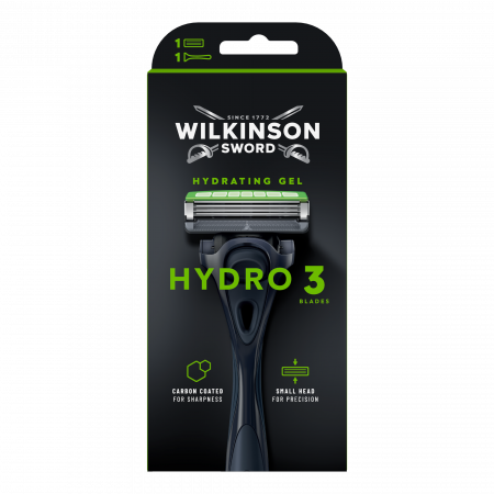 Wilkinson Sword Hydro 3 станок для бритья+ 1 сменная кассета NEW фотография товара