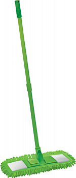 Швабра-флеттер "ХОЗЯЮШКА Мила" с телескопическом черенком, микрофибра синель