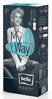 Ультратонкие ежедневки Bella Panty My Way Sensitive 20 шт.